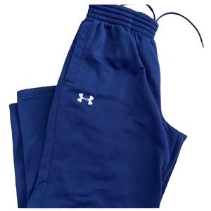 Men’s large Under Armour navy sweatpants.
